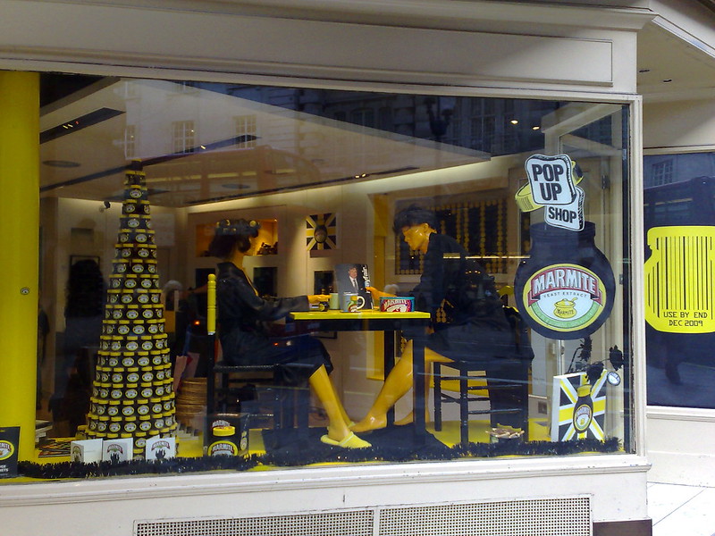 Marmite Pop-up shop