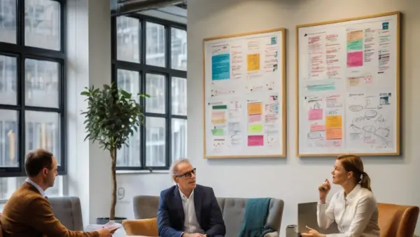 People brainstorming SMEs UK