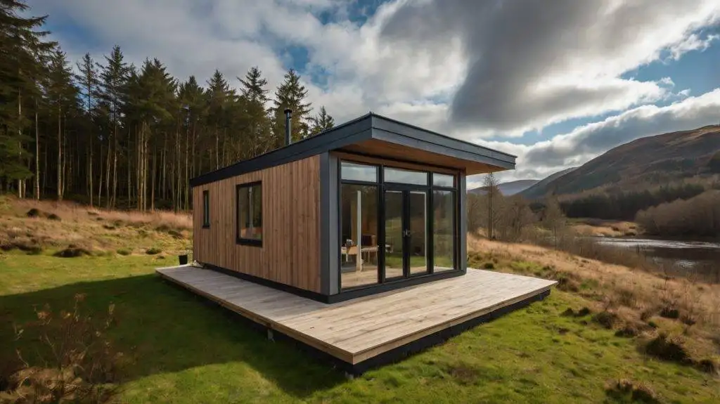 hospitality: an eco house in the Scottish highlands