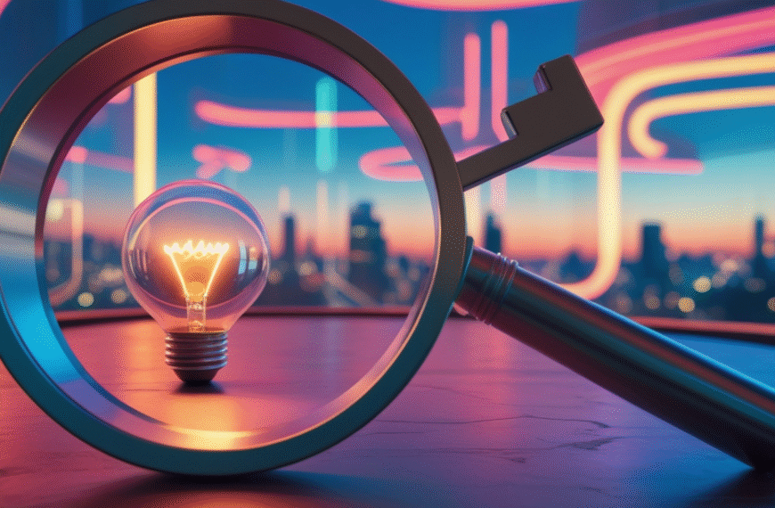 Innovation 2026_a lens focused on a light bulb