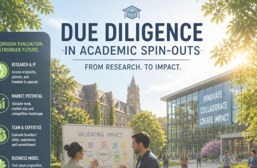 A Due Diligence Perspective for 2027: Where SMEs, Academics and Commercialisation Officers Now Meet