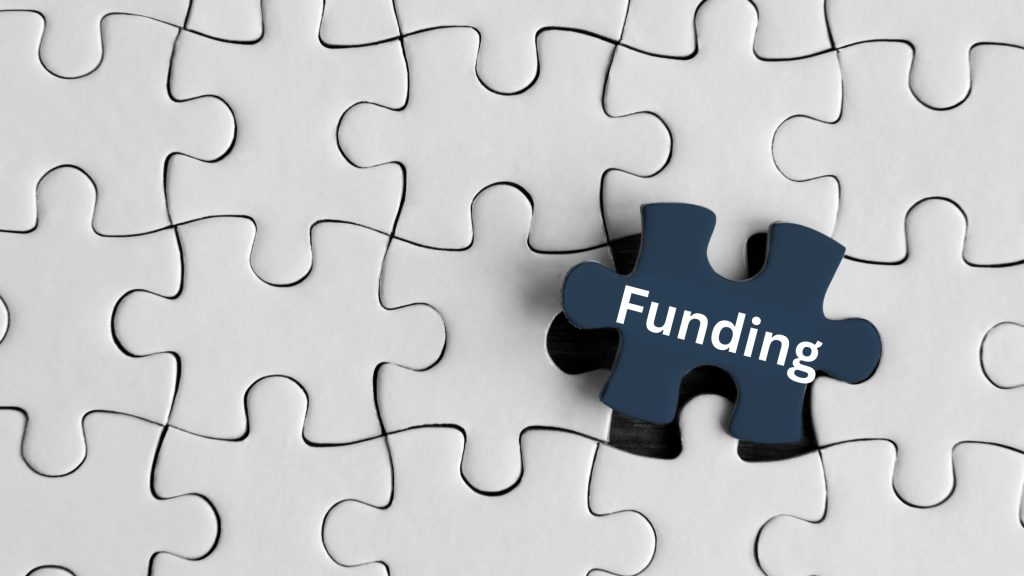 AHRC Funding call for commercialisation: Piece of a puzzle indicating funding as an option