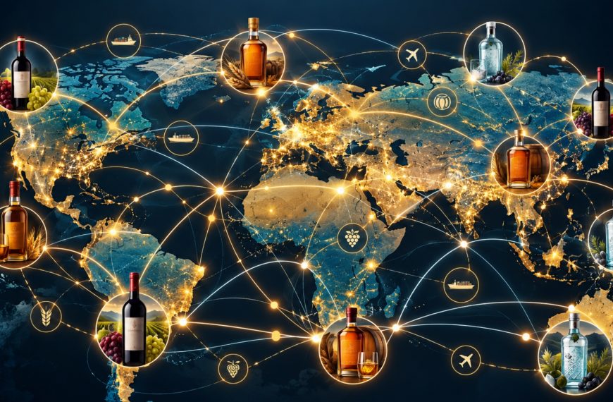 Internationalisation Network of F&B map